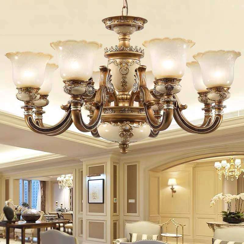 欧式吊灯别墅奢华大气家用客厅主灯复古卧室简欧树脂大厅仿古吊灯,畜牧/养殖物资,畜牧/养殖器械,淘宝优惠券,粉丝福利购,淘宝优惠卷