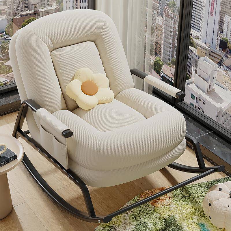 懒人沙发可躺可睡阳台休闲椅单人摇摇椅家用午休人类狗窝成人躺椅