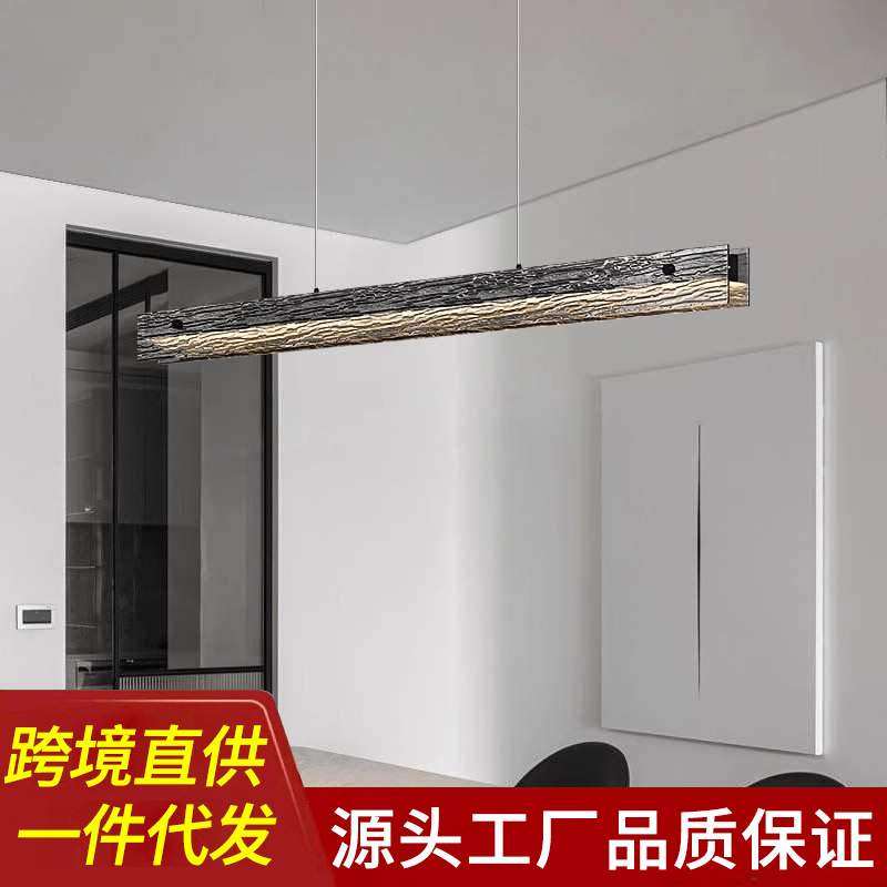 高级感办公室吊灯意式轻奢工作室饭桌民宿客厅长条餐厅玻璃一字灯,纺织面料/辅料/配套,纺织机械配件,淘宝优惠券,粉丝福利购,淘宝优惠卷