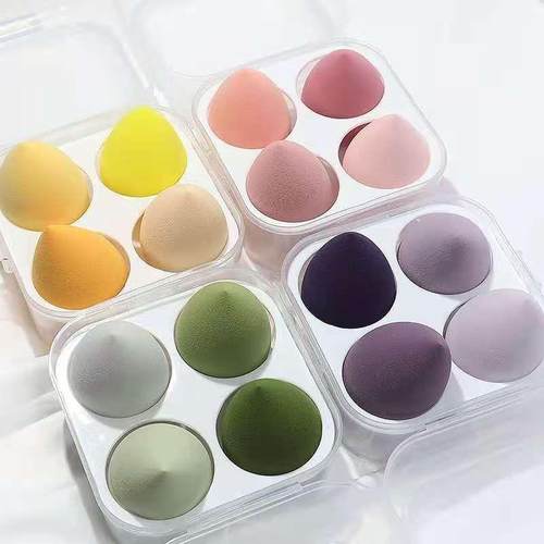 商超爆款化妆蛋蛋 海绵扑美妆蛋套装超软彩妆蛋不吃粉化妆蛋