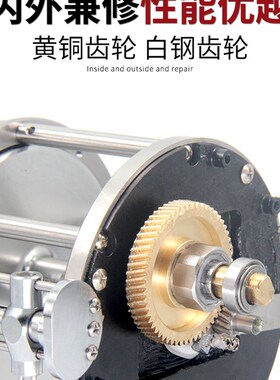 可视锚鱼轮子锚鱼i专用渔轮全金属锚鱼轮12000型15000大渔轮鼓轮