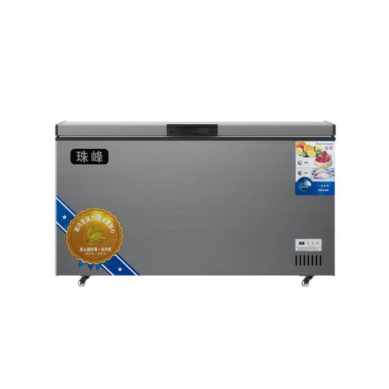 全冷冻冰柜家用小型卧式冷柜商用冷冻柜节能租房工厂一级能效