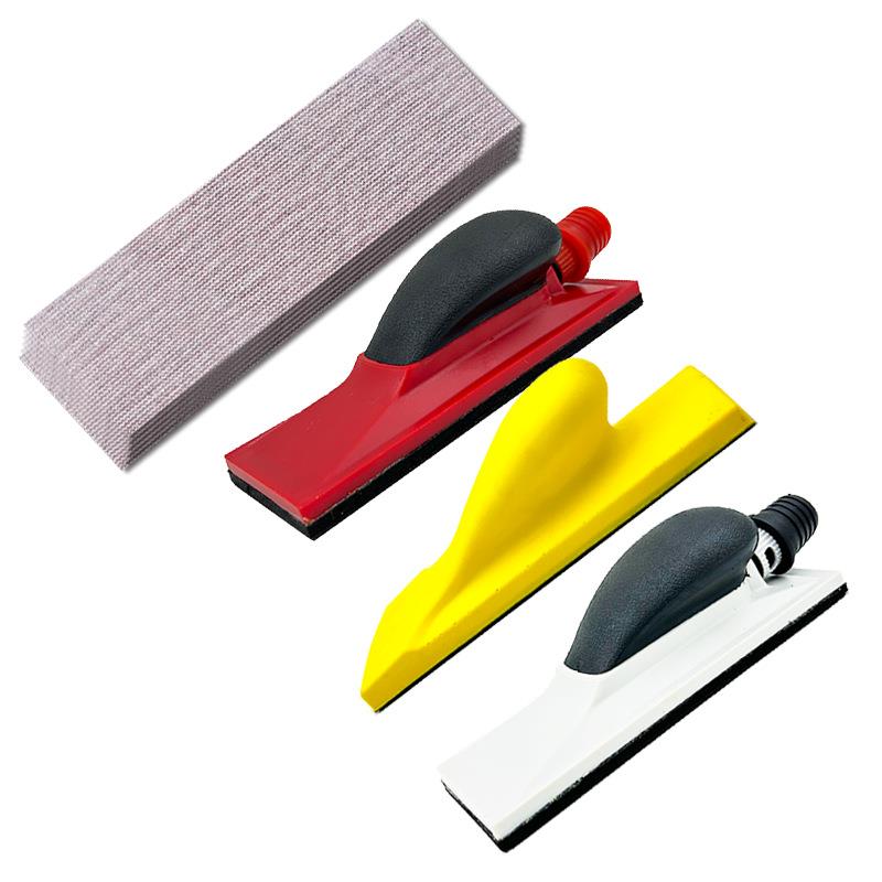 打磨工具板套装配吸尘管接头网格砂纸70x198mm400420mm