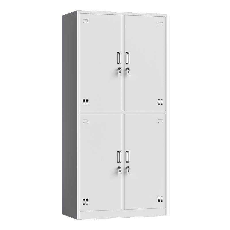 铁皮四门更衣柜六门员工宿舍浴室储物柜子带锁办公换衣柜工厂鞋柜,商业/办公家具,办公储物柜,淘宝优惠券,粉丝福利购,淘宝优惠卷
