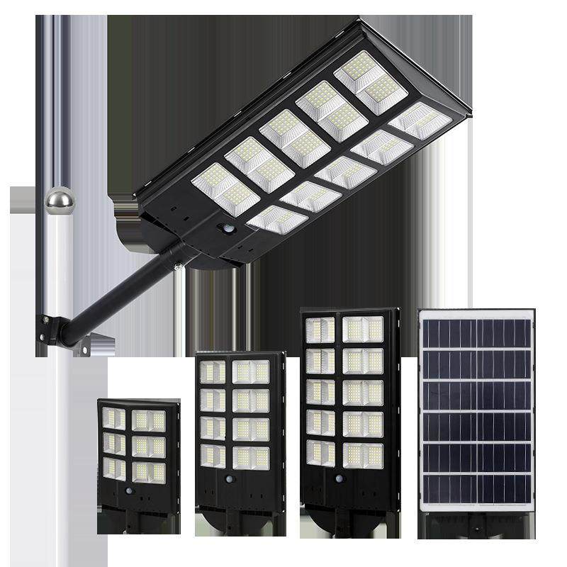 户外工程家用一体化感应路灯外贸爆款智能庭院庭院灯