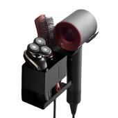 吹风机置物架卫生间洗漱台电吹风机支架美发工具收纳盒风筒挂架