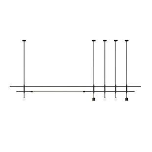 北欧简约设计师餐厅吧台长条灯售楼部公司店铺前台办公区超长吊灯