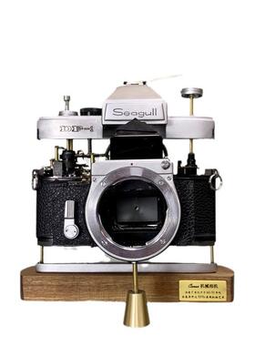 立体真机拆解相机别墅摆件老工匠手工艺品立体古董真机装饰品