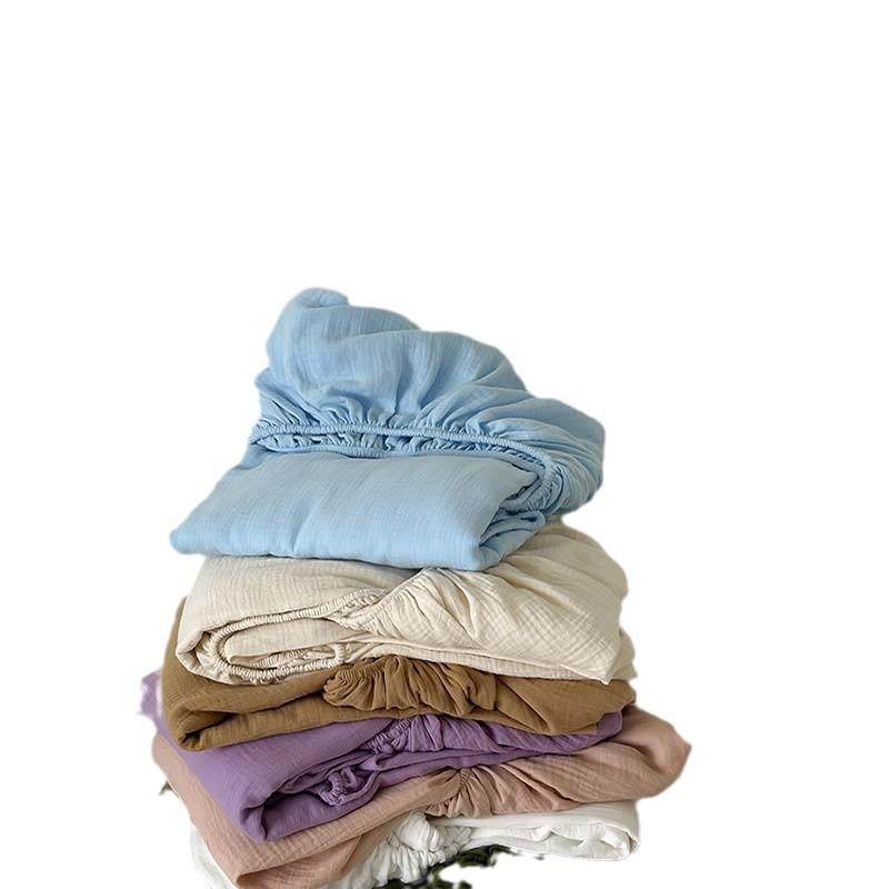 全棉双层皱皱纱单件床笠床罩床垫保护套单独床单单买床品被套,床上用品,床裙,淘宝优惠券,粉丝福利购,淘宝优惠卷