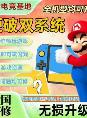 SWITCH硬破大气层双系统续航版国行NSLITE OLED主机维修改机服务