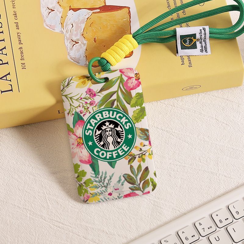 ins风星巴克学生公交卡套