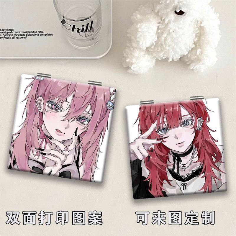 千禧风动漫甜酷少女周边
