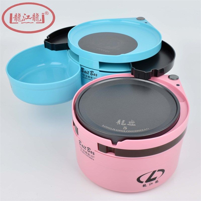 龙江龙新品深型加k深饵料盒大散炮盆多功能型食盒全磁拉饵盘折叠,户外/登山/野营/旅行用品,饵料盒,淘宝优惠券,粉丝福利购,淘宝优惠卷