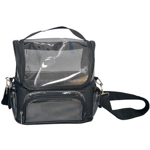 可视收纳包化妆师跟妆透明分隔z袋斜挎防水剧组现场补妆手提工具