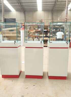 玻璃展柜玻璃柜台博物馆古董珠宝玉器展示柜玻璃S柜样品模型玻璃