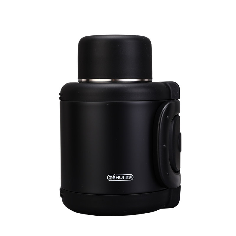 316不锈钢保温壶茶水分离焖茶水壶户外便携式车S载水杯暖瓶墩墩壶