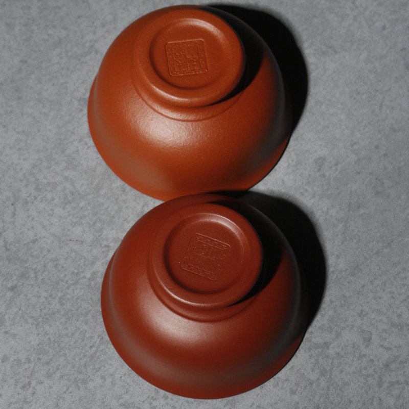 宜兴原矿紫砂功夫茶杯品茗杯朱泥大红袍小杯大口R主人杯单杯小茶,餐饮具,茶杯,淘宝优惠券,粉丝福利购,淘宝优惠卷