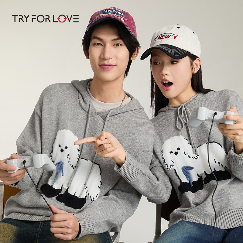 TRYFORLOVE情侣装毛衣针织衫