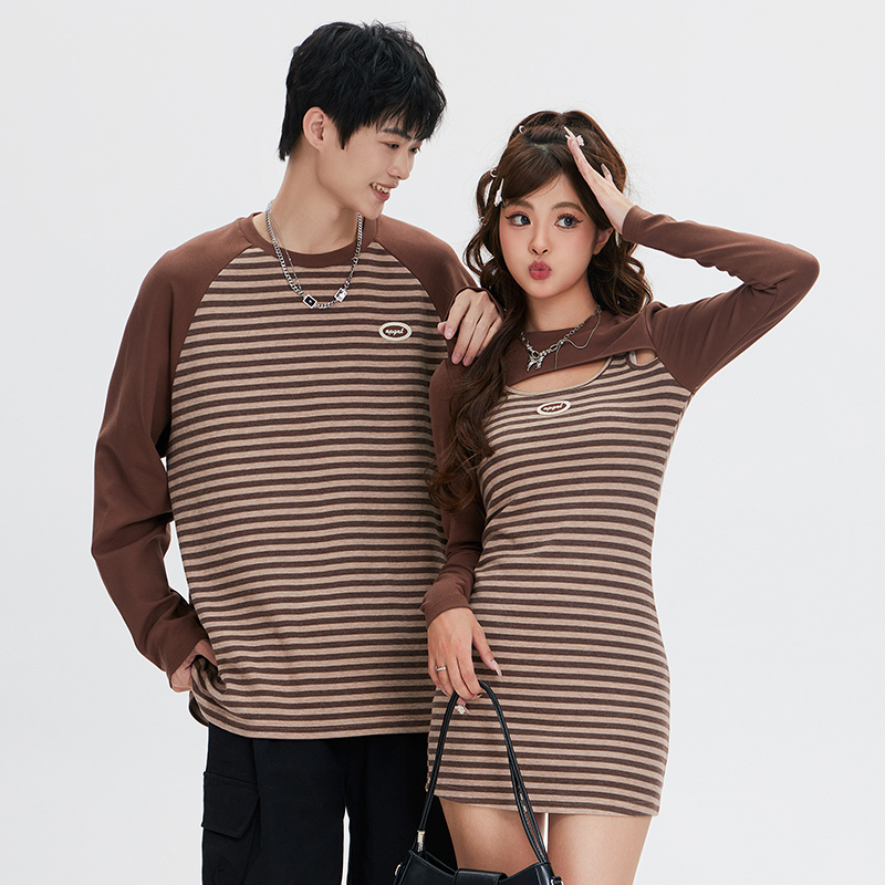 情侣装连衣裙tryforlove一衣一裙