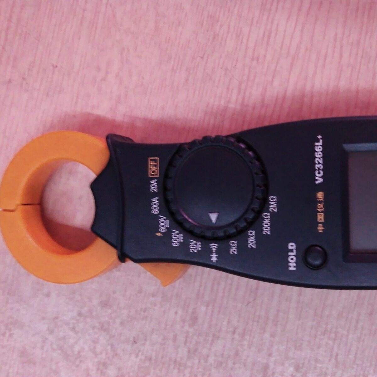 仪通VC3266L+数字钳表小型便携式钳表小钳表