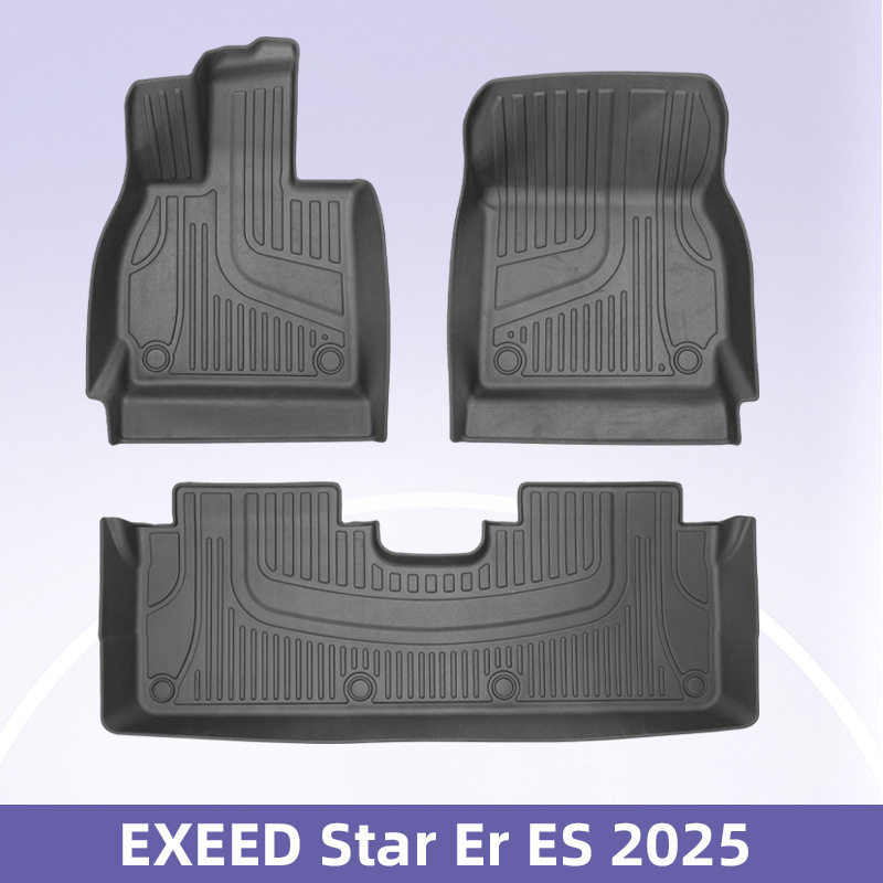 适用于奇瑞星纪元 ES? 2025 3D全天候材质TPE汽车脚垫