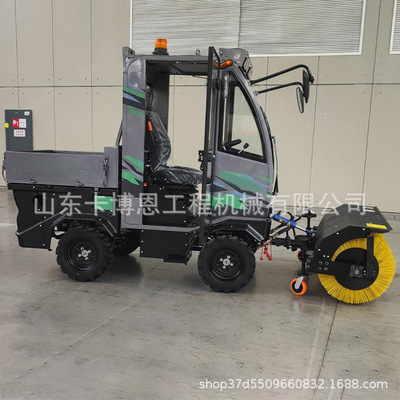 车载式除雪滚除雪铲多功能驾驶室扫雪车全齿轮除雪机大马力扫雪机