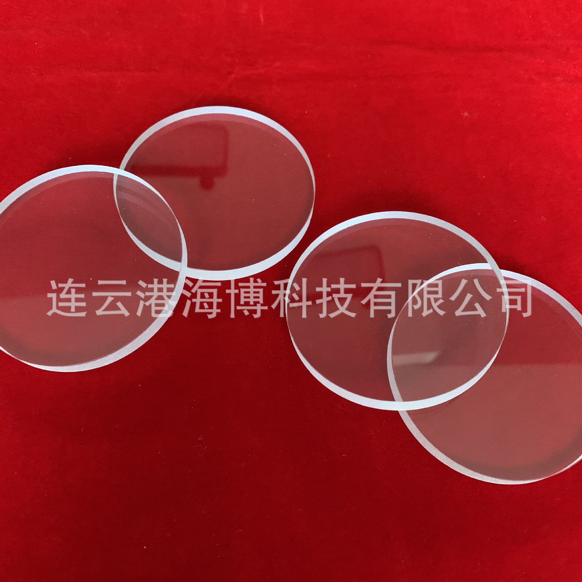 高温透明观察窗 石英片 JGS1石英圆形玻璃片 炉口观察窗