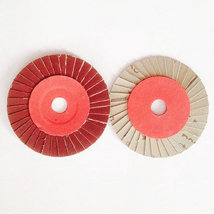 源头厂货 36页花形叶轮 砂纸抛光轮  砂布轮 一箱100片 花型叶轮