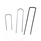 u型防地钉坪坪V型斜尖地钉草钉草布园艺户外固定钉防草布草草皮钉