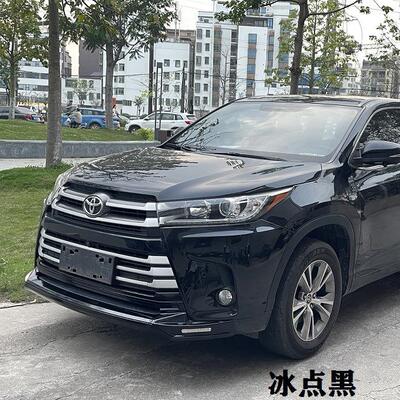 适用119杠21款丰汉兰达田汉兰达保险前后护杠黑武士1523装款改8护