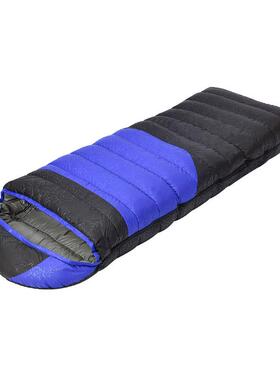 羽INV绒睡袋成人加厚防寒户外零露下0度冬季营学办公室生午休值班