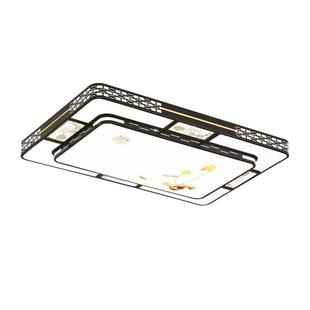 led方吸顶灯护LQG长形智艺能客厅灯卧室餐厅铁灯具眼智能控制超亮