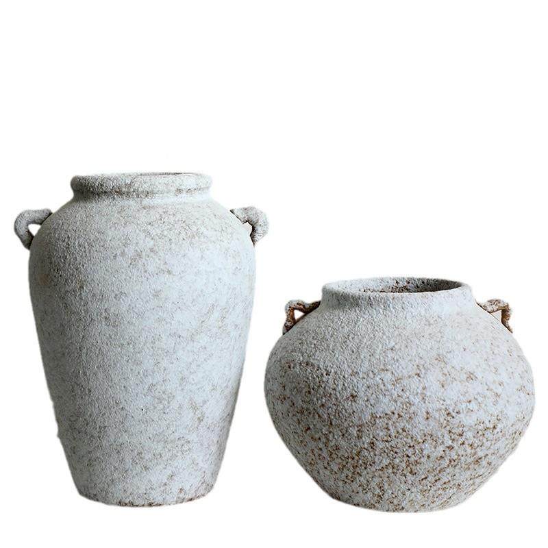 侘寂风陶瓷陶花瓶粗瓶插花复古旧手酒工民宿怀ENJ店禅意摆件水培,橡塑材料及制品,工业陶瓷,淘宝优惠券,粉丝福利购,淘宝优惠卷