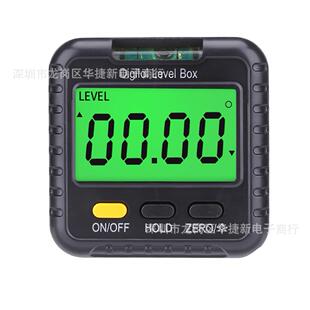 数水平仪数显倾角盒倾斜角仪测仪测斜带仪水平尺量角显器倾角仪泡