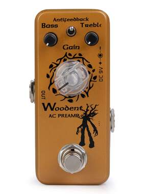 Movall MP-318 Woodent AC Preamp Acoustic Guitar Effect Pedal