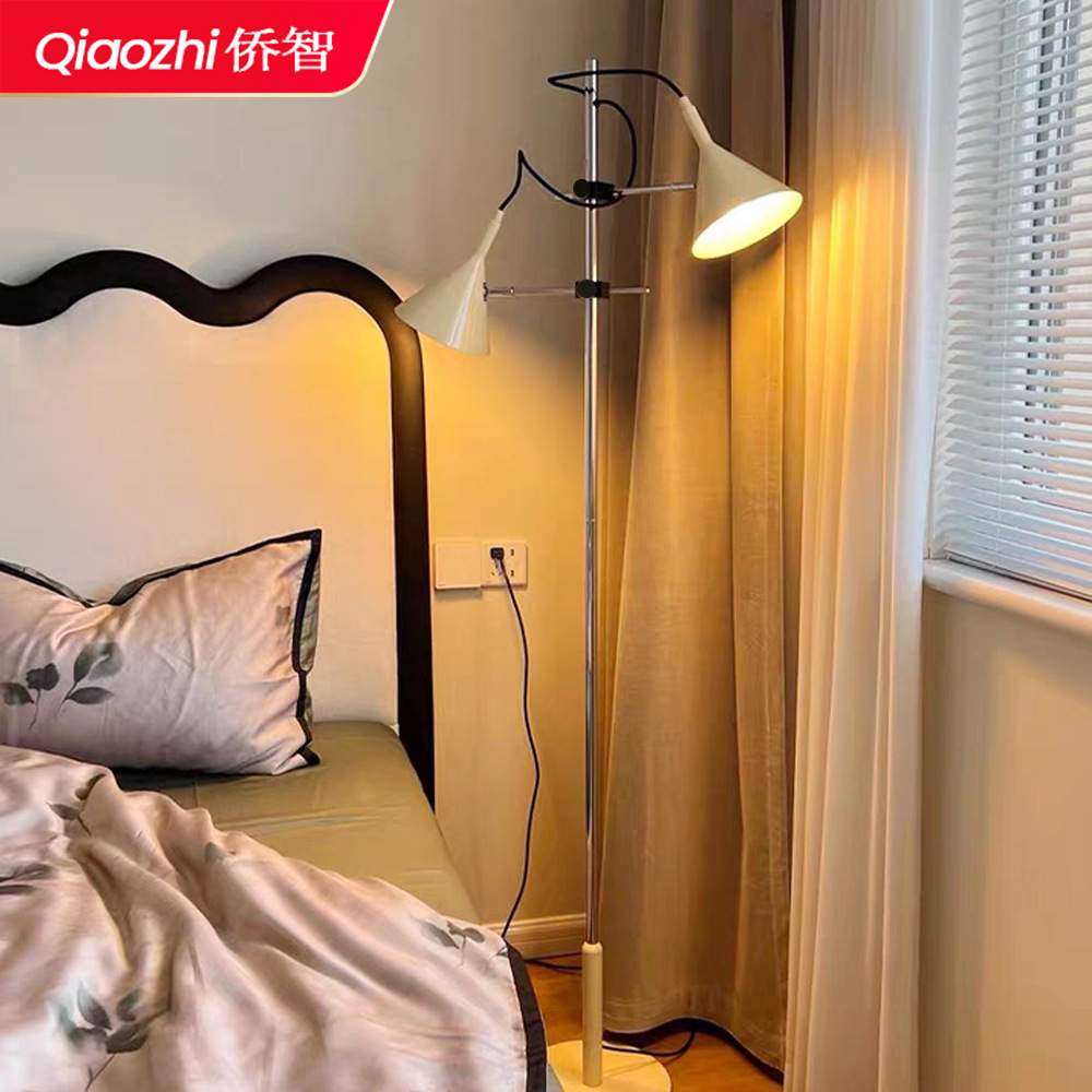 双头喇叭落地灯客厅沙发旁背景墙角装饰网红奶油风立式子母氛围灯,畜牧/养殖物资,畜牧/养殖器械,淘宝优惠券,粉丝福利购,淘宝优惠卷