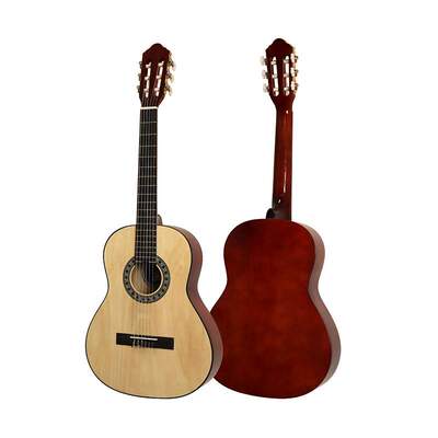 36寸古典吉他 椴木合板吉他Classical Guitar初学者圆角木Jita