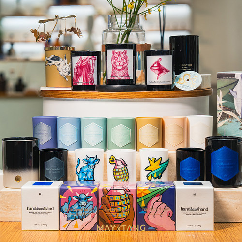 叁手Aiste艺术家联名香薰蜡烛