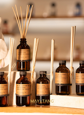 美国pfcandle无火藤条扩香P.F香薰喷雾天然精油室内扩香节日礼物