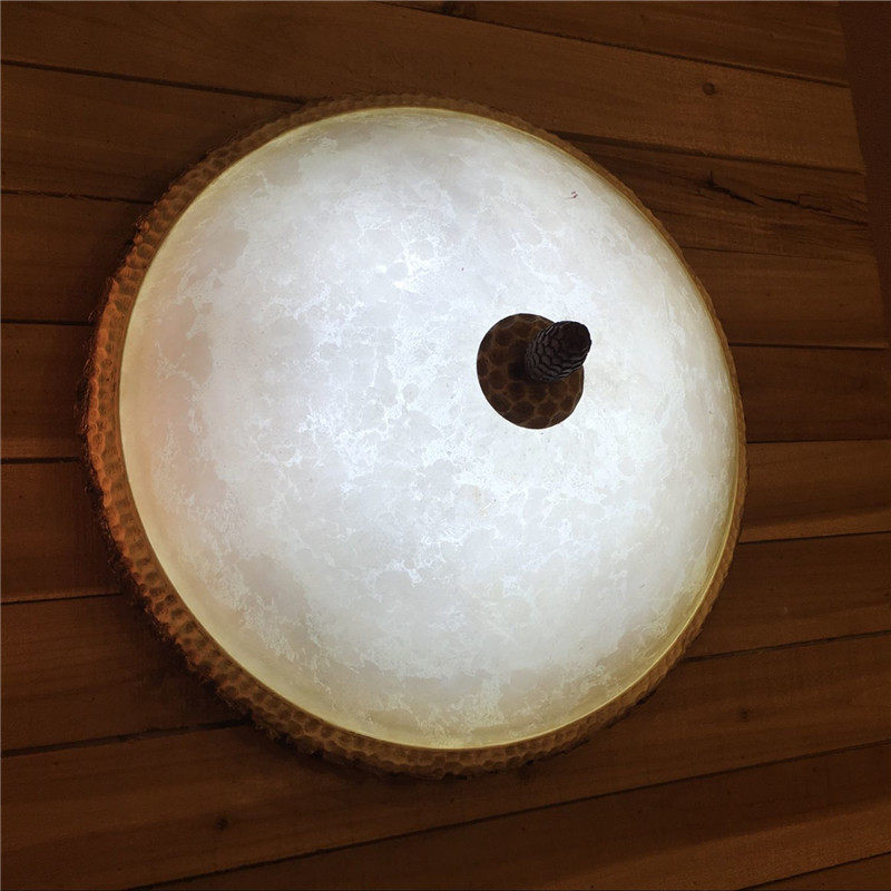 美式吸顶灯 简欧仿古复古卧室阳台书房过道走廊玄关灯饰铁艺灯具