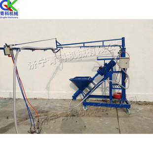 建筑外墙装饰玻璃纤维丝机螺杆式GRC喷浆机窗套砂浆喷涂机