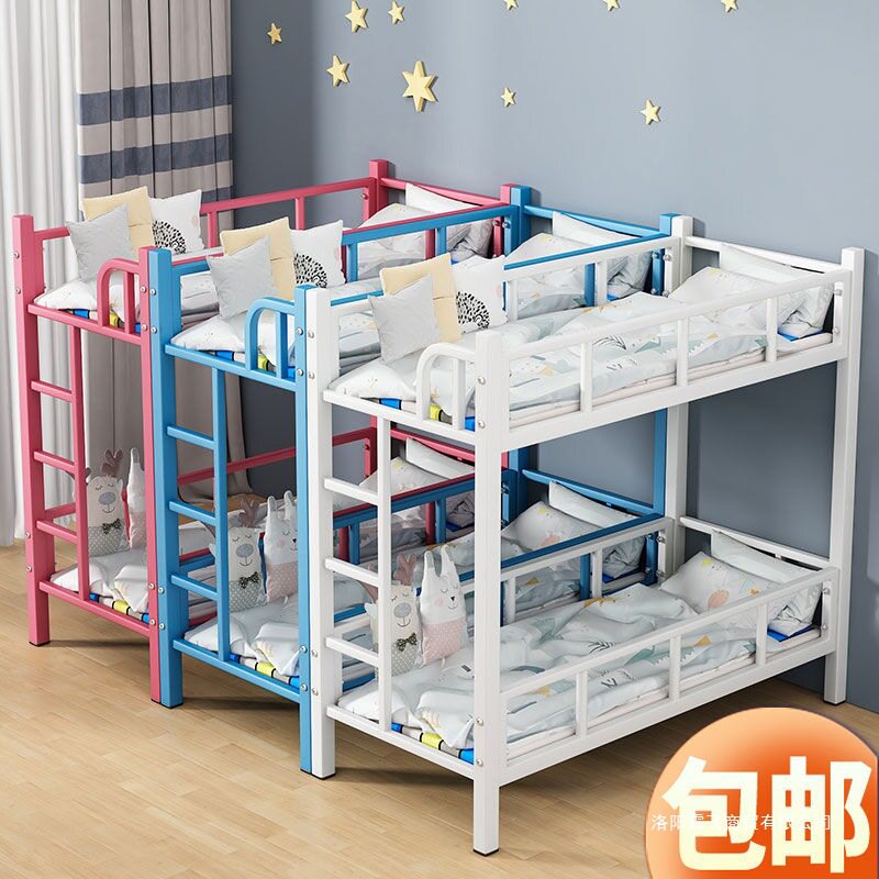 幼儿园儿童双层铁架床午睡