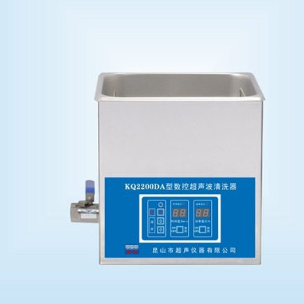 昆山舒美超声仪器KQ2200DA工业及商业数控超声波清洗机除油