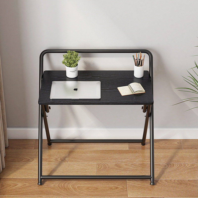 折叠书桌电脑桌台式家用简易办公桌简约学生学习桌成人写字台组合