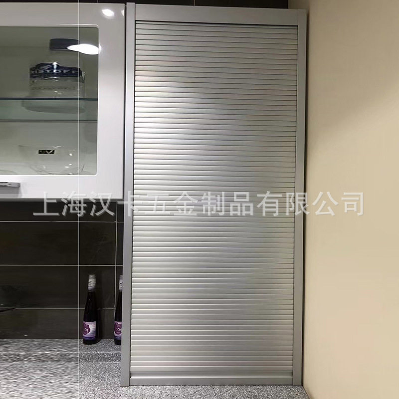 橱柜衣柜伸缩卷帘门手动电动