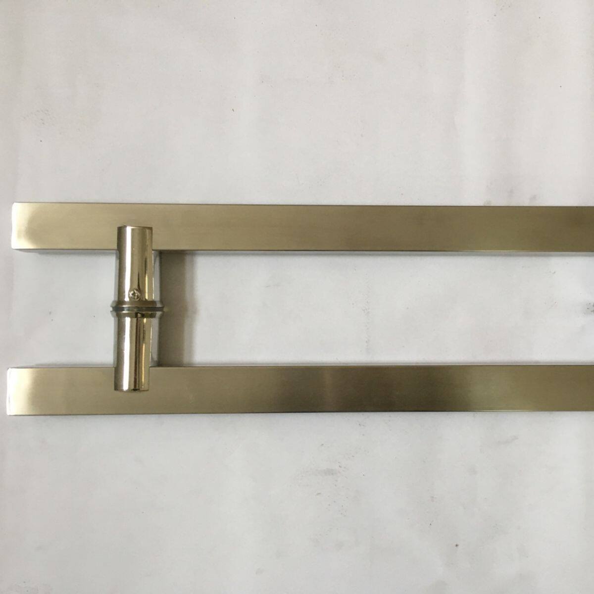 25*38方管夹脚砂光方型办公室拉手玻璃门酒店木门简约不锈钢拉手