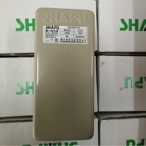 浙江莎普电器QCX5-1294/6KW9A12A磁力起动器SHAPU活塞机配件