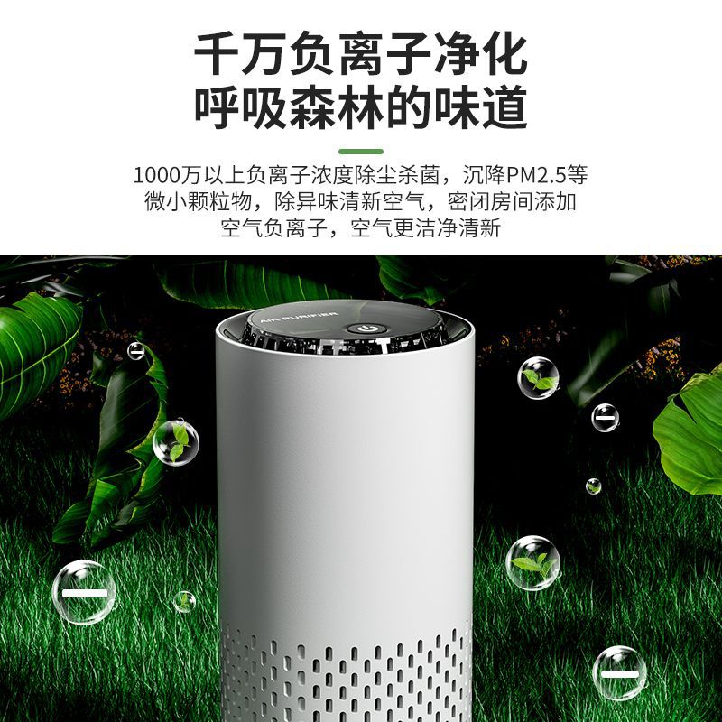 车载负离子除醛除味除雾霾净化器