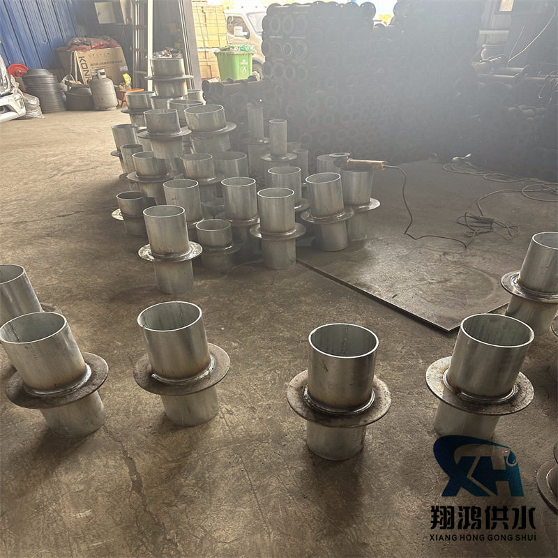国标柔性防水套管中标非标A型B型预埋套管刚性套管止水环翼环批发