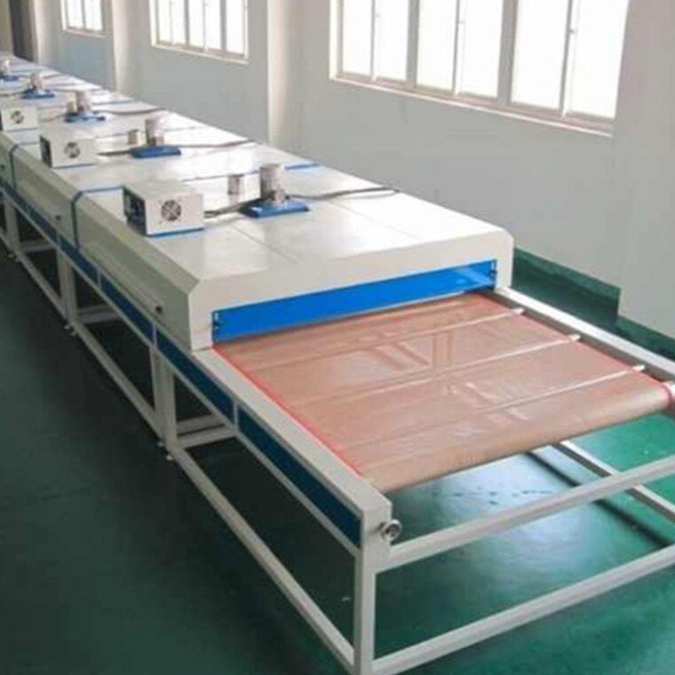 义乌腾荣专业定做丝印流水线烘道流水线红外烘干流水线